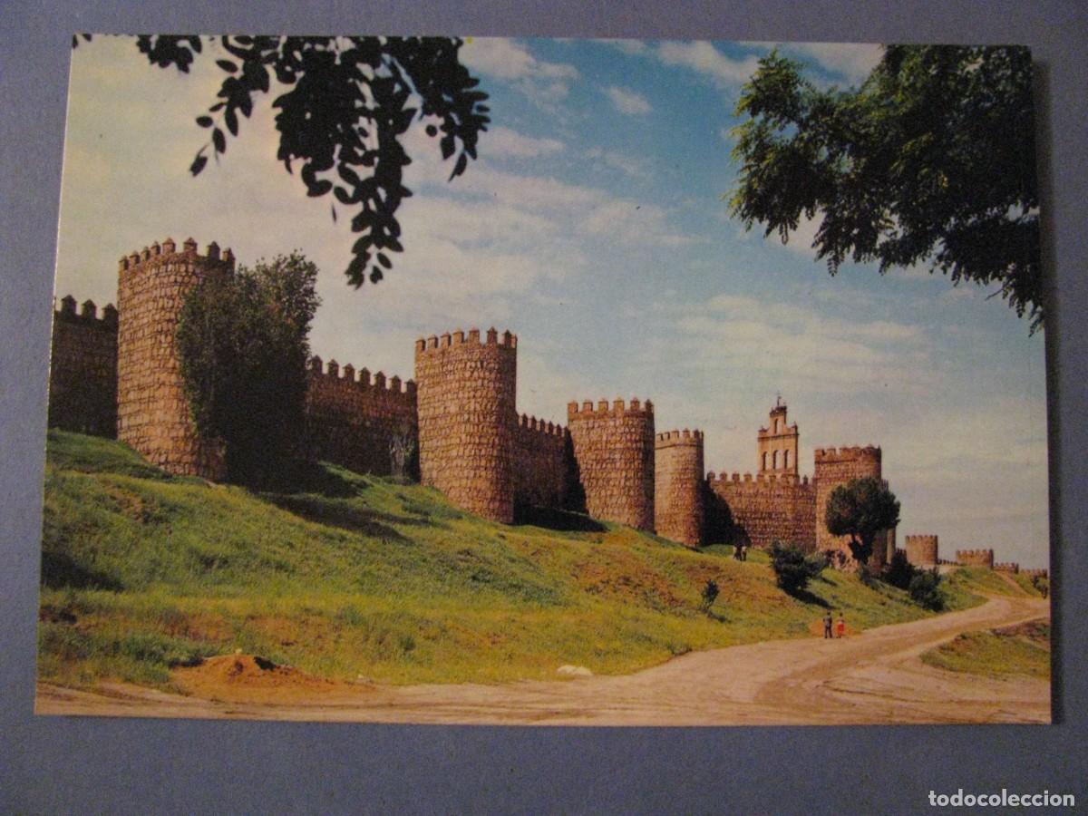 Postales: POSTAL DE AVILA. PUBLICIDAD DE CONFITERIA ISELMA, YEMAS DE AVILA. MU&Ntilde;OZ ISELMA.