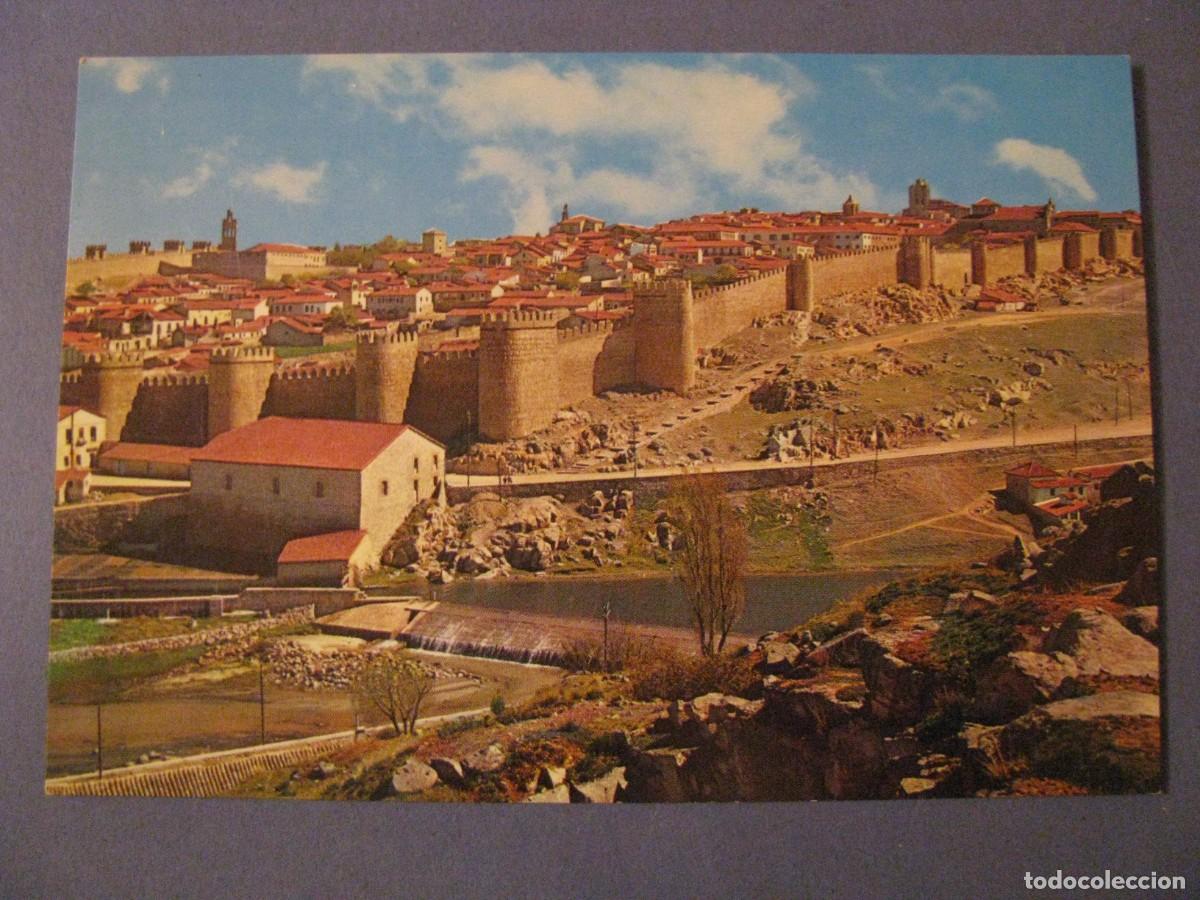 Postales: POSTAL DE AVILA. VISTA PARCIAL DE LA CIUDAD AMURALLADA. GARCIA GARRABELLA.