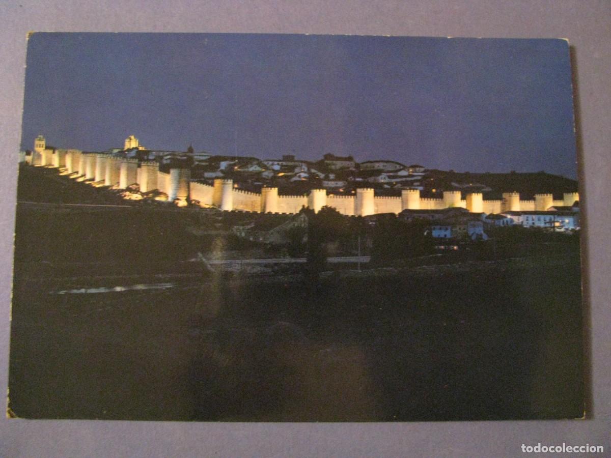 Postales: POSTAL DE AVILA. VISTA NOCTURNA. GARCIA GARRABELLA.