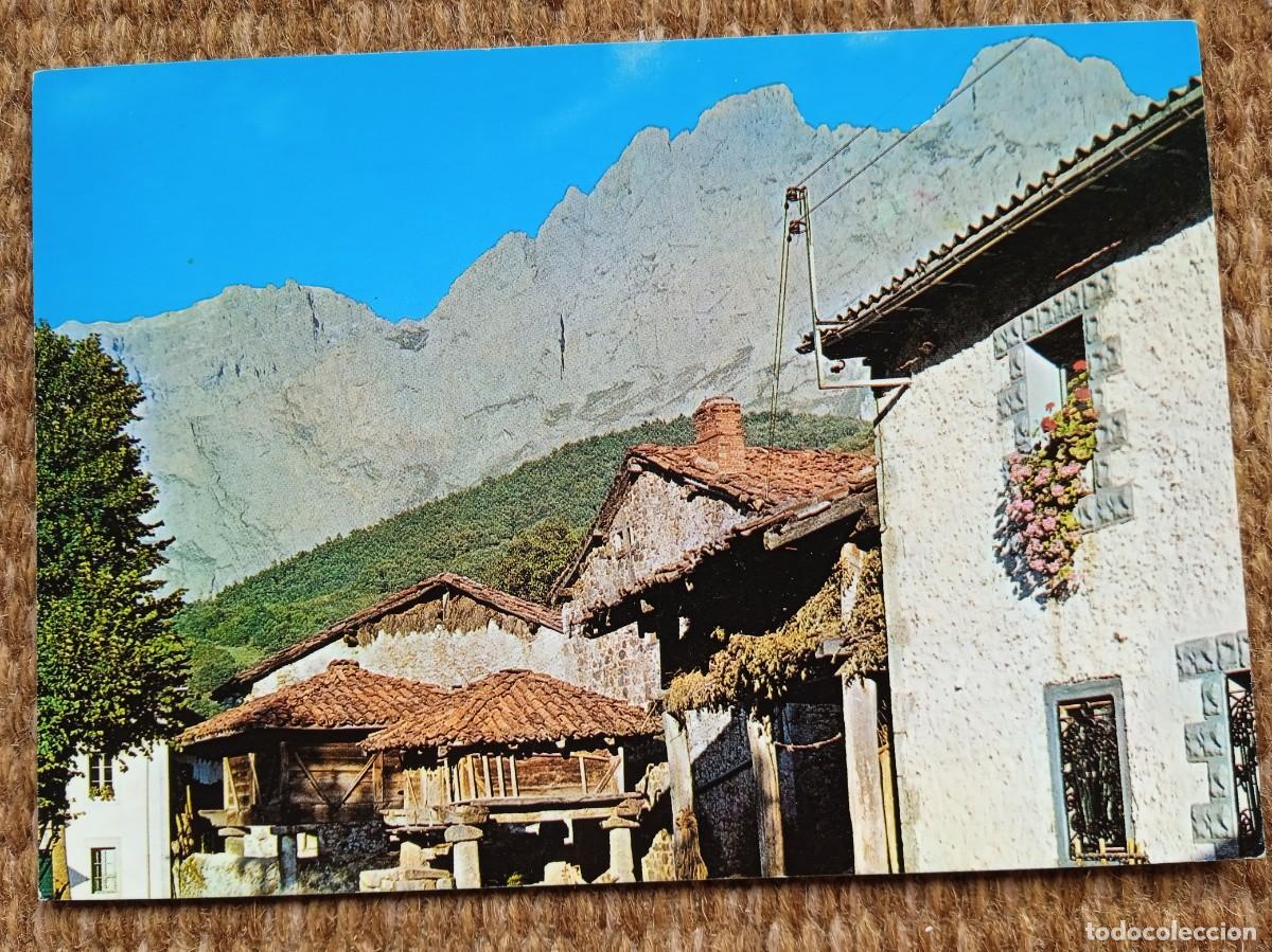 Postales: LOS LLANOS DE VALDEON CON SUS HORREOS - LEON