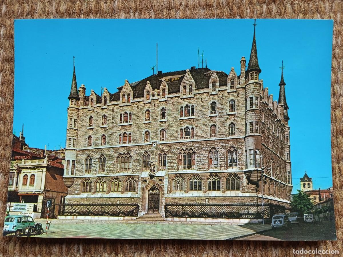 Postales: LEON - EDIFICIO CAJA DE AHORROS - GAUDI - ED. COBAS - Foto 1