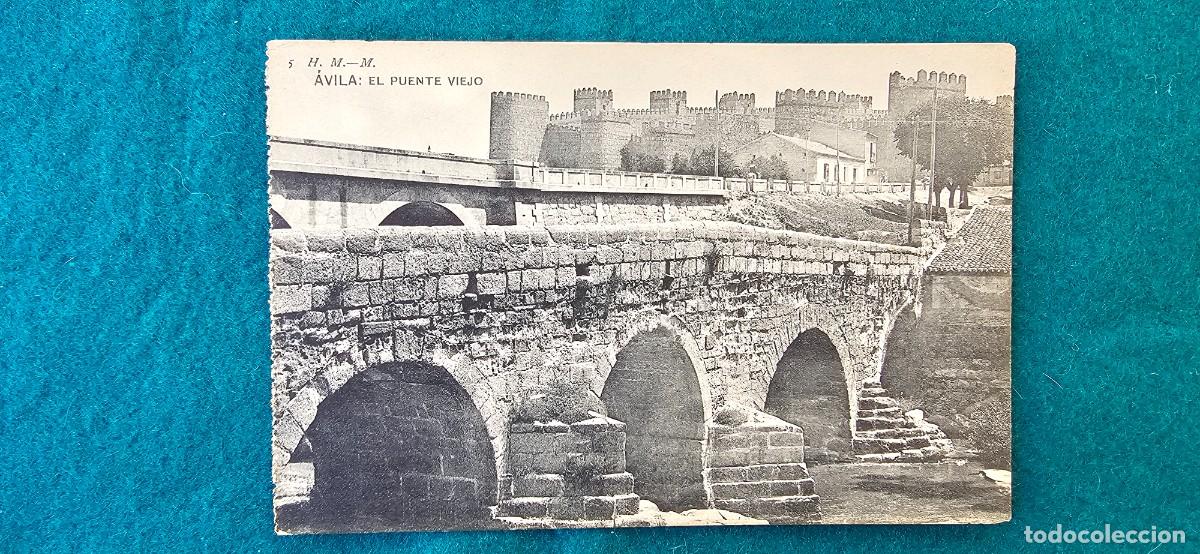 Cartes Postales: POSTAL AVILA (1930-40s) EL PUENTE VIEJO