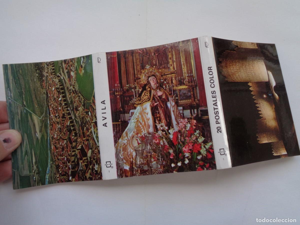 Cartes Postales: ACORDEON DE 20 POSTALES DE AVILA . PEQUE&Ntilde;AS DE 8 X 10 CM