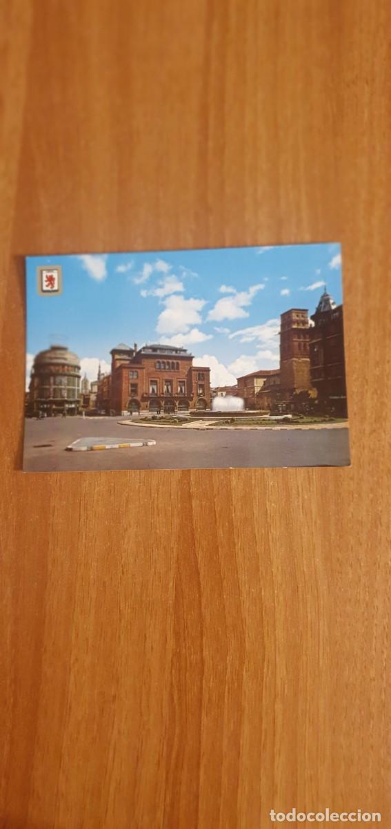 Postkarten: POSTAL LEON PLAZA DE SANTO DOMINGO SIN CIRCULAR