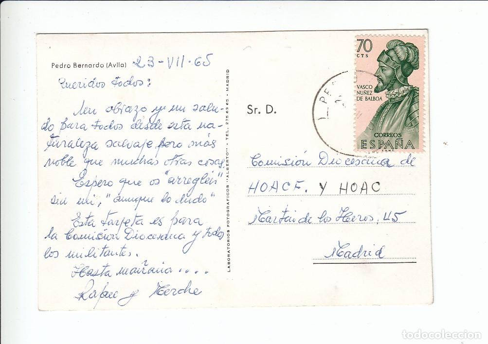 Postales: PEDRO BERNARDO (AVILA).- - Foto 2