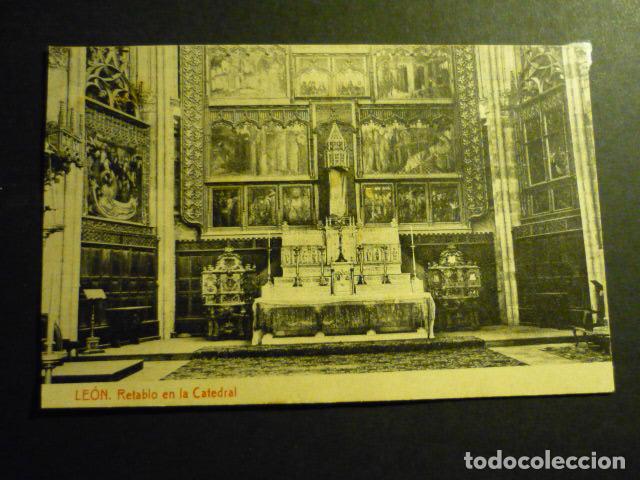 Postales: LEON RETABLO EN LA CATEDRAL - Foto 1