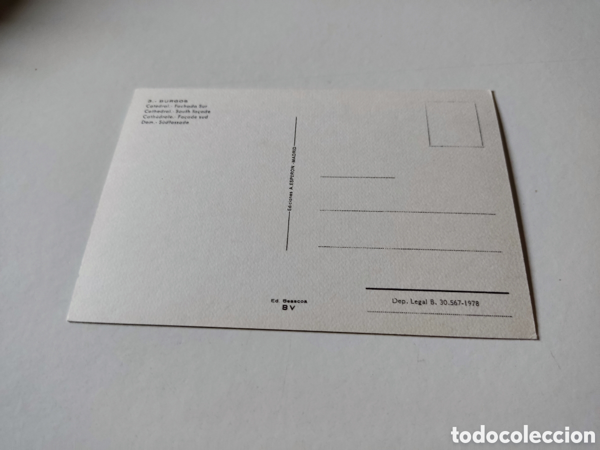 Postales: Postal burgos catedral - Foto 2