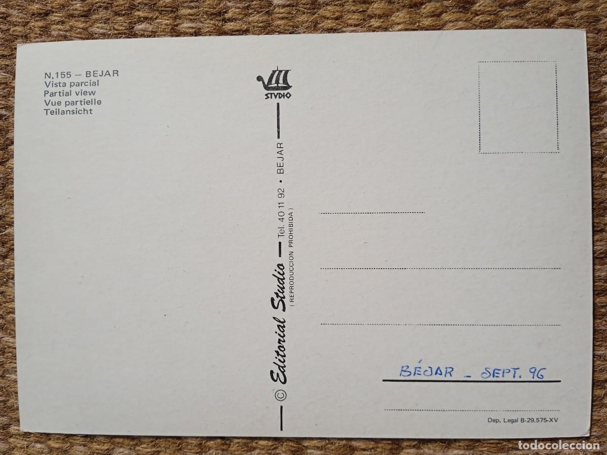 Postales: BEJAR - SALAMANCA - ED. STUDIO - Foto 2