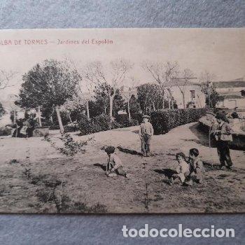 Postales: Alba de Tormes. Jardines de el Espol&oacute;n. - Foto 1