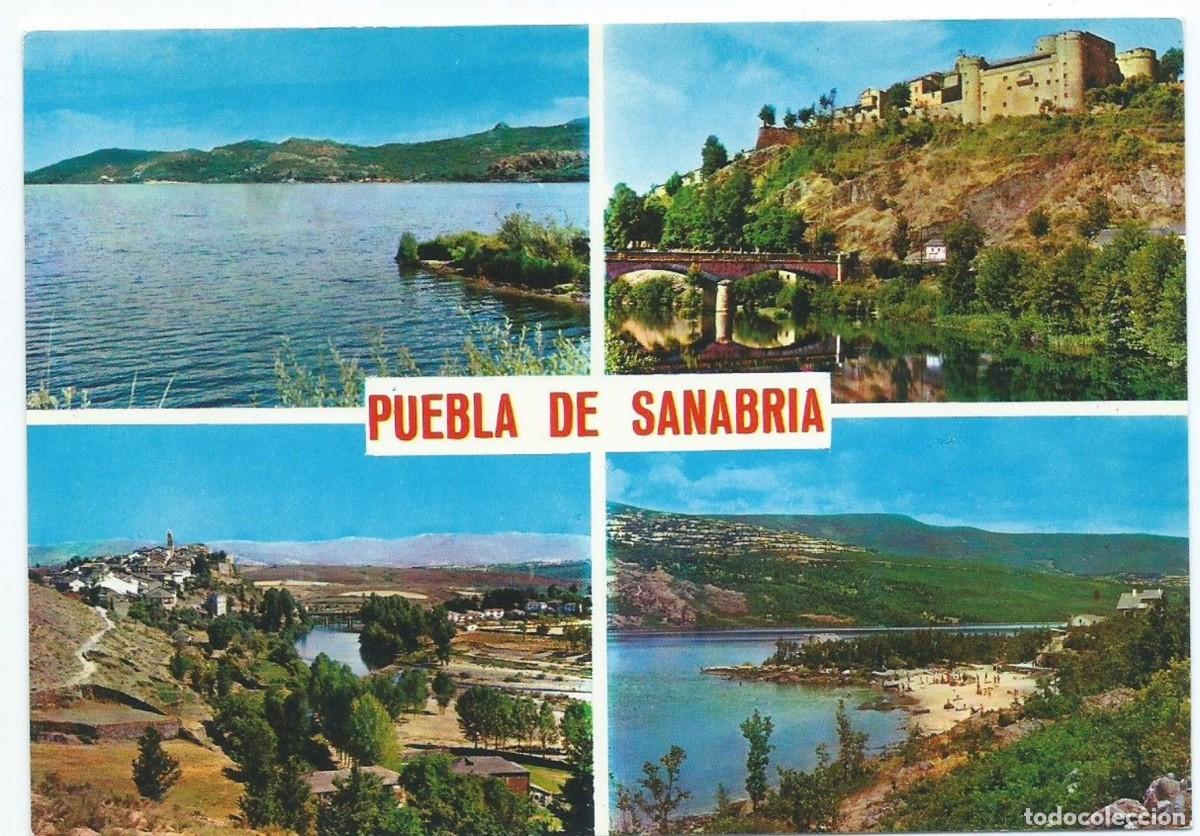 Postales: 4 VISTAS DE PUEBLA DE SANABRIA.- ZAMORA