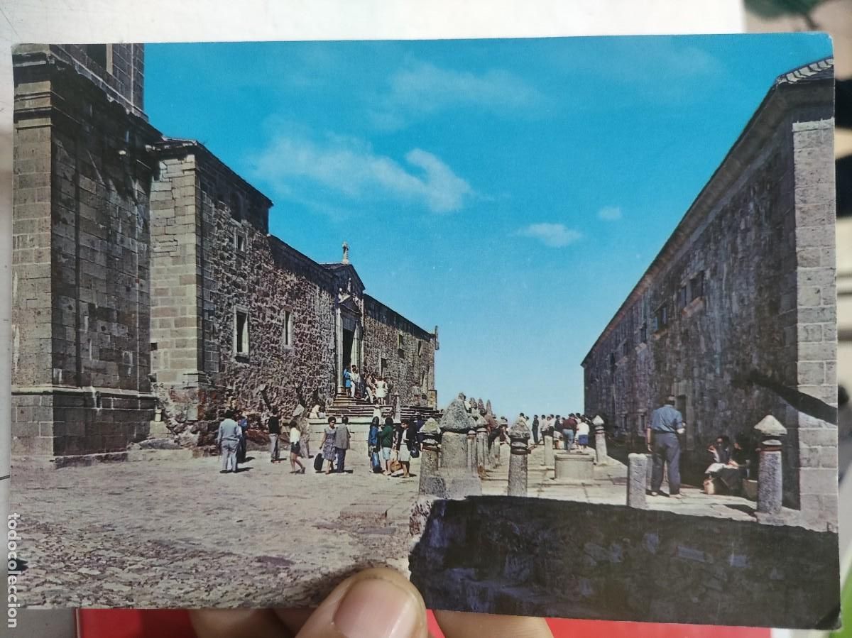 Postales: Postal PE&Ntilde;A DE FRANCIA Santuario N 53 STVDIO SC esquinas pel&iacute;n tocadas