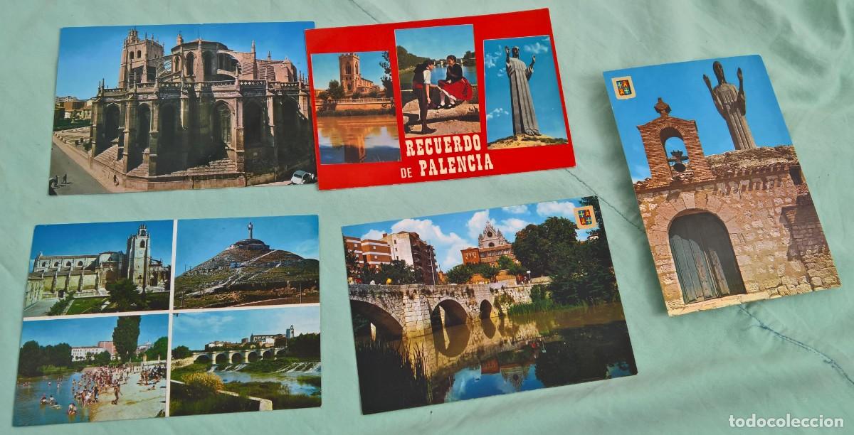 Postales: Palencia..5 postales distintas. - Foto 1