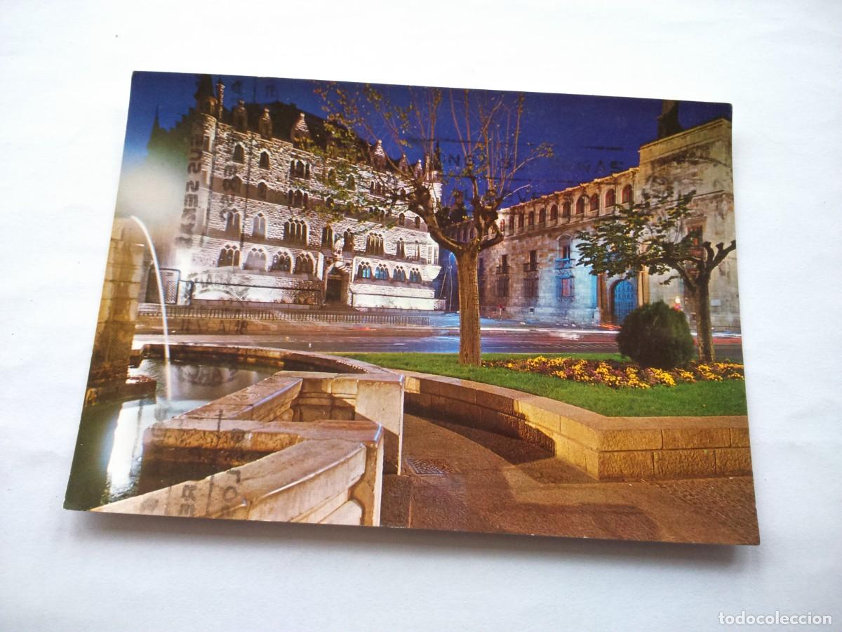 Cartes Postales: POSTAL -- LEON - PLAZA DE SAN MARCELO -- USADA --