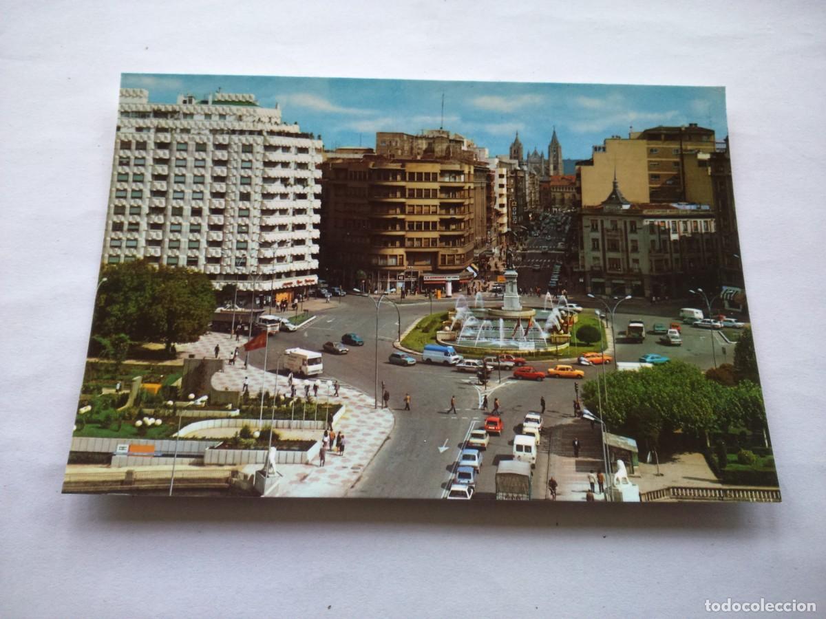 Cartes Postales: POSTAL -- LEON -- PLAZA DE GUZMAN EL BUENO --