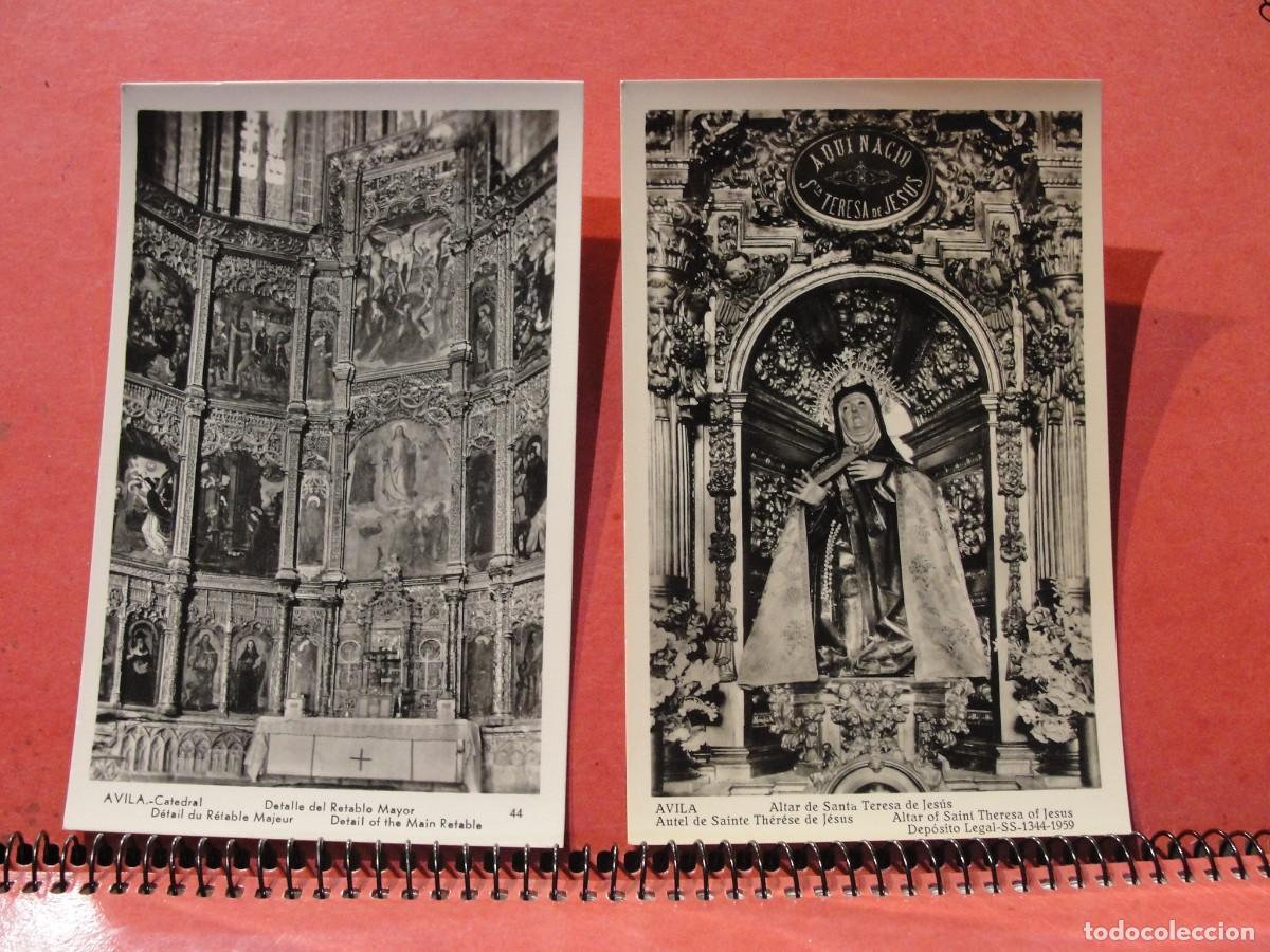 Cartes Postales: POSTAL 1959 ALTAR SANTA TERESA DE JESUS - AVILA - IGLESIA DE SANTA TERESITA - NO CIRCULADA