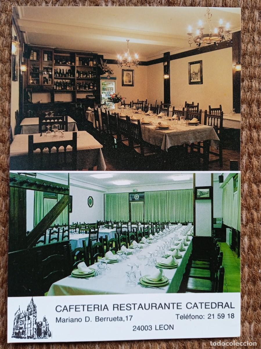 Cartes Postales: LEON - CAFETERIA RESTAURANTE CATEDRAL