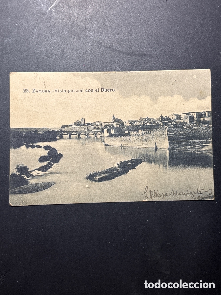 Postales: Antigua postal. Zamora. - Foto 2