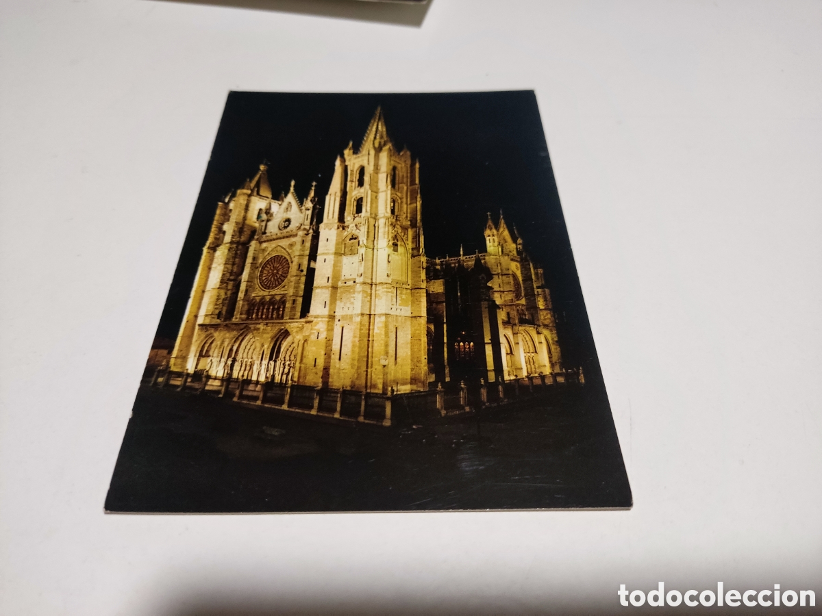 Postales: Postal Le&oacute;n la catedral - Foto 1
