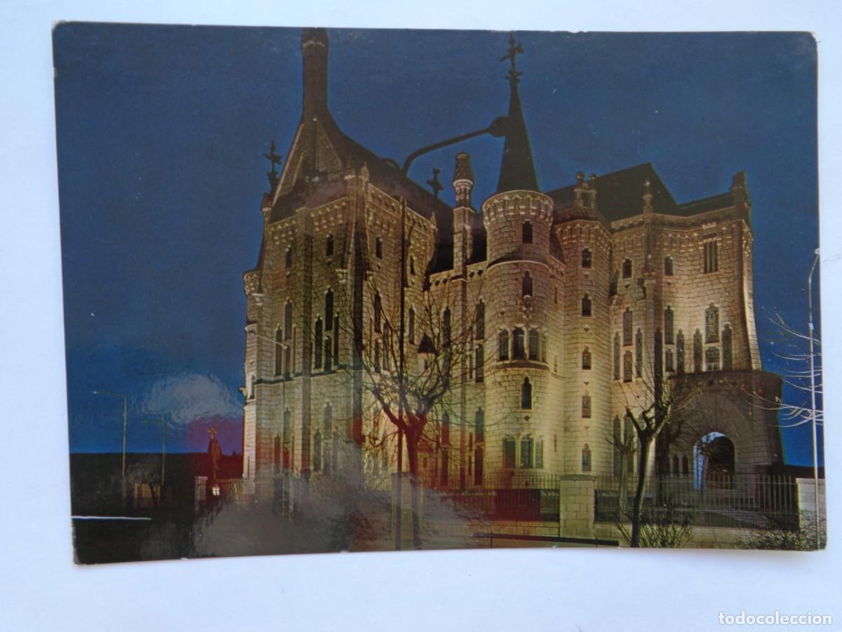 Postales: POSTAL DE ASTORGA ( LEON ): PALACIO EPISCOPAL (GAUDI). - Foto 1