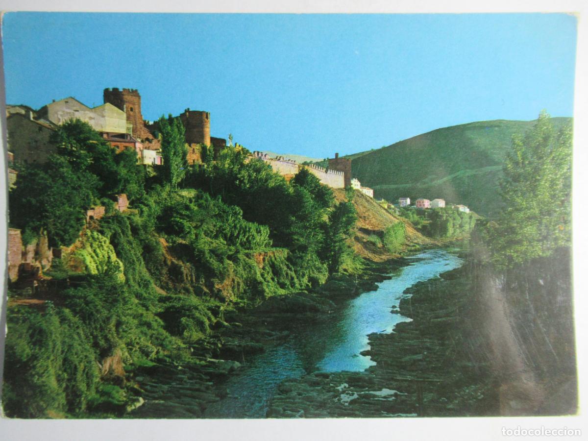 Postales: Ponferrada - Castillo y R&iacute;o Sil - Foto 1