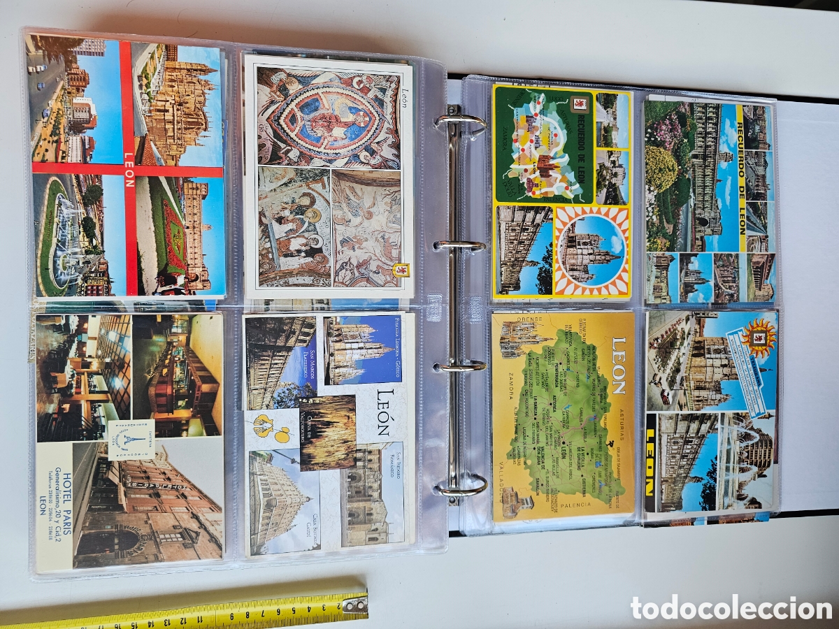 Postales: Fant&aacute;stica colecci&oacute;n de 277 postales de Le&oacute;n, - Foto 5