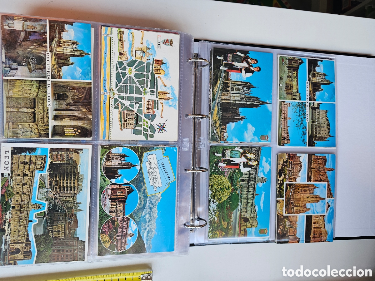 Postales: Fant&aacute;stica colecci&oacute;n de 277 postales de Le&oacute;n, - Foto 6