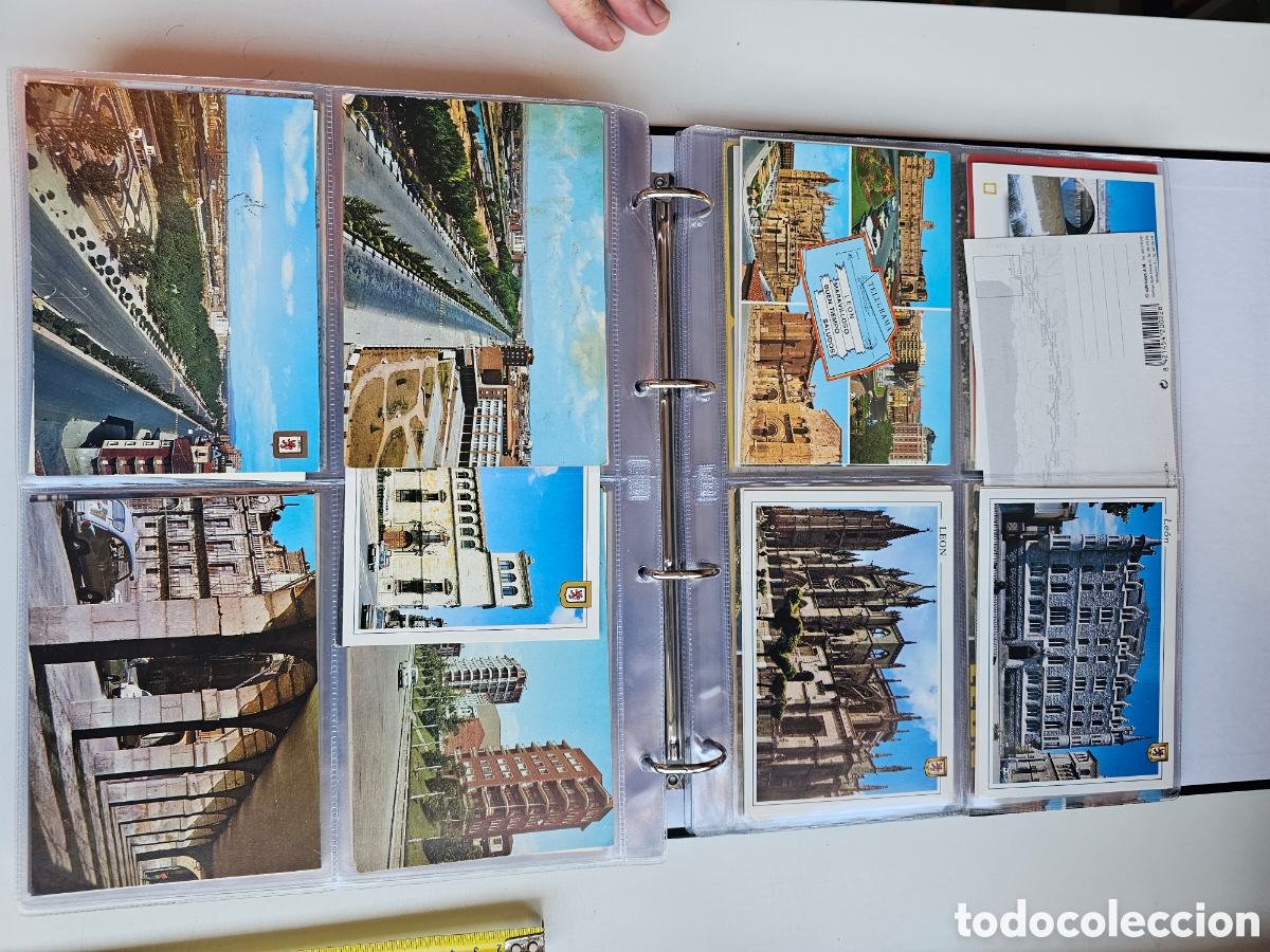 Postales: Fant&aacute;stica colecci&oacute;n de 277 postales de Le&oacute;n, - Foto 9