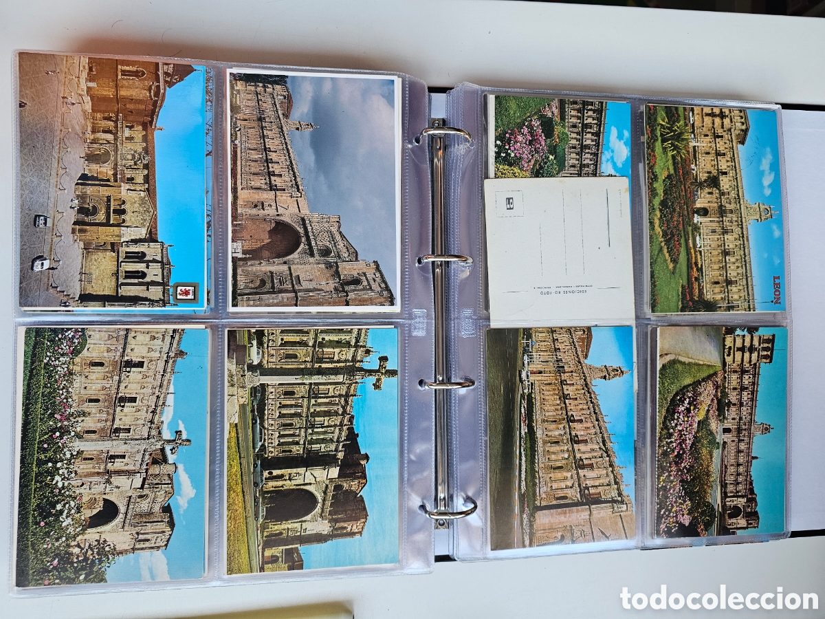 Postales: Fant&aacute;stica colecci&oacute;n de 277 postales de Le&oacute;n, - Foto 12