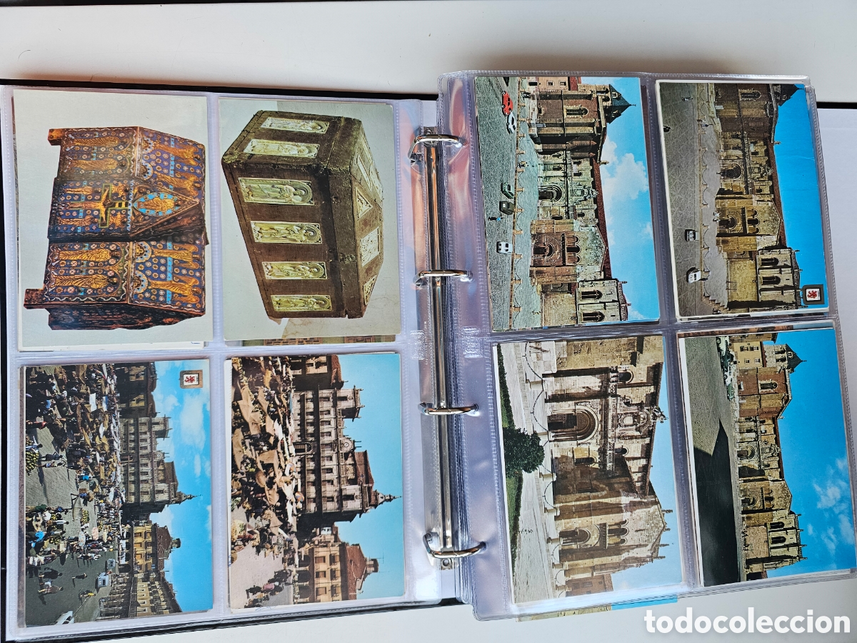 Postales: Fant&aacute;stica colecci&oacute;n de 277 postales de Le&oacute;n, - Foto 18