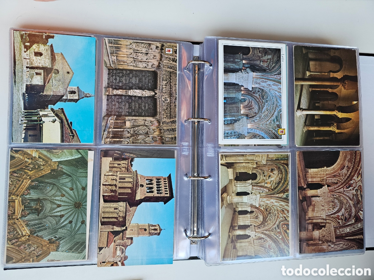 Postales: Fant&aacute;stica colecci&oacute;n de 277 postales de Le&oacute;n, - Foto 25