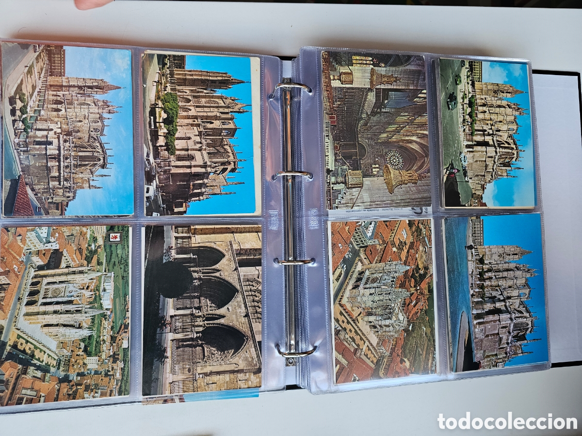 Postales: Fant&aacute;stica colecci&oacute;n de 277 postales de Le&oacute;n, - Foto 27