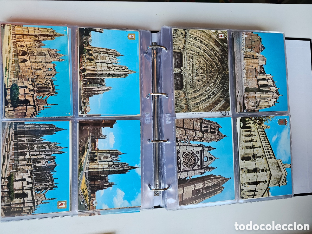 Postales: Fant&aacute;stica colecci&oacute;n de 277 postales de Le&oacute;n, - Foto 28