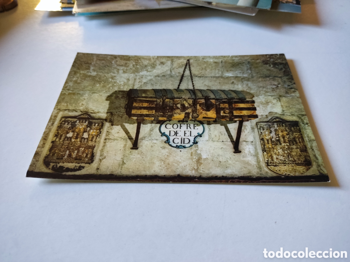 Postales: Postal Burgos cofre del CID - Foto 1