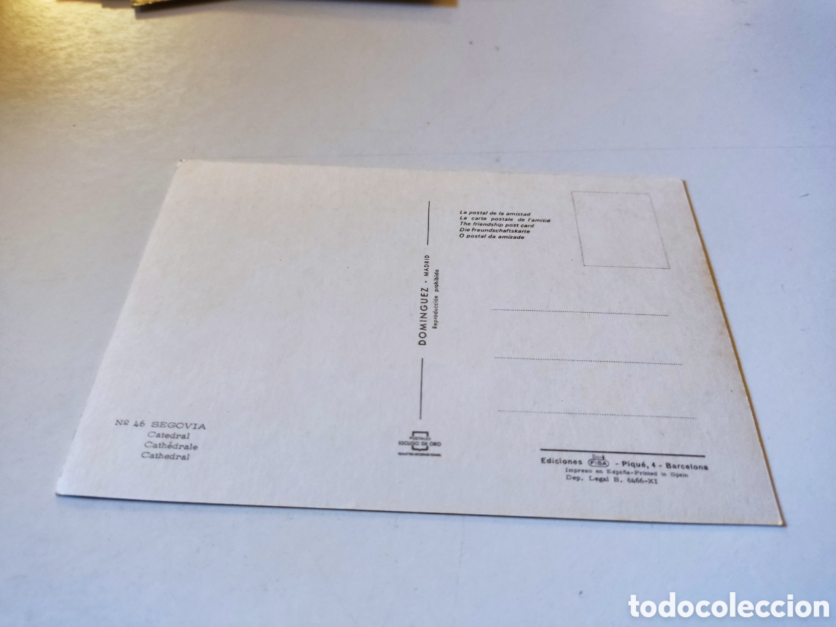 Postales: Postal Segovia catedral - Foto 2