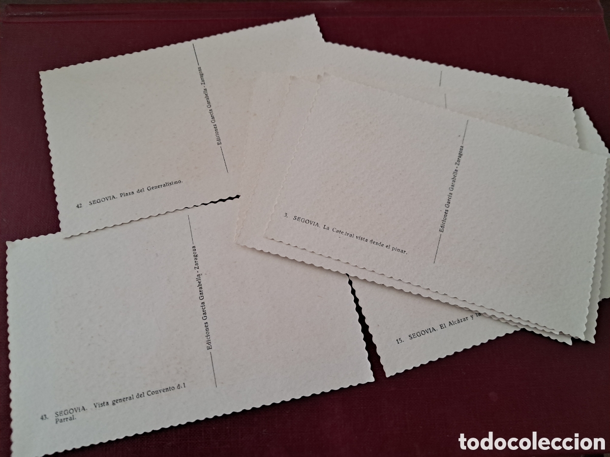 Postales: Bloc de 10 postales Segovia - Foto 6