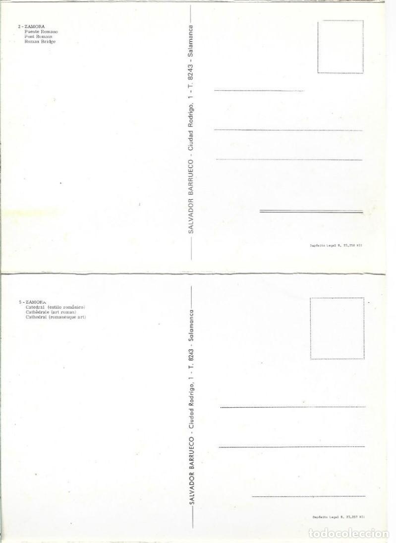Postales: LIBRO FLEXO CON 10 VISTAS DE ZAMORA - Foto 6