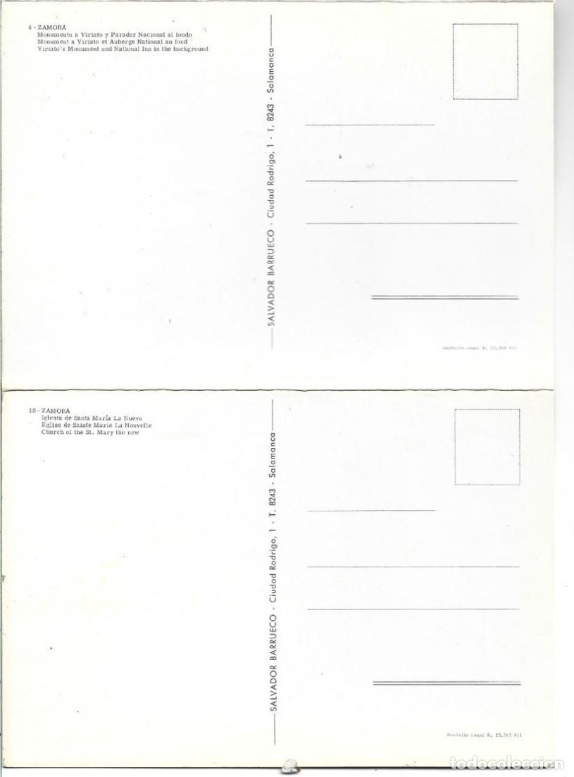 Postales: LIBRO FLEXO CON 10 VISTAS DE ZAMORA - Foto 10