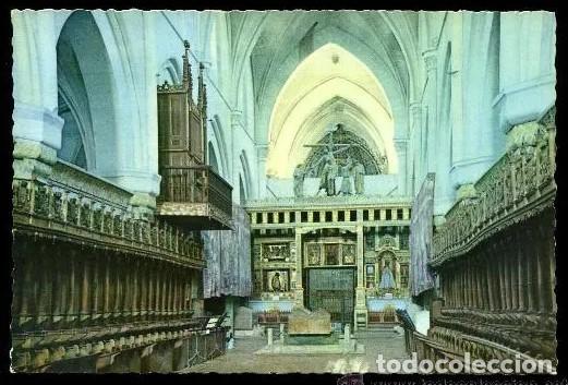 Postales: Burgos. *Monasterio de las Huelgas. Nave central y Coro*  Nueva.