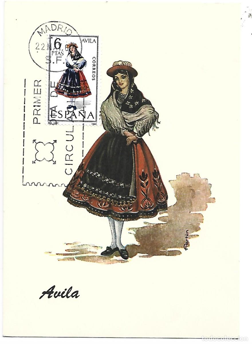 Postales: TRAJE TIPICO DE AVILA - Foto 1