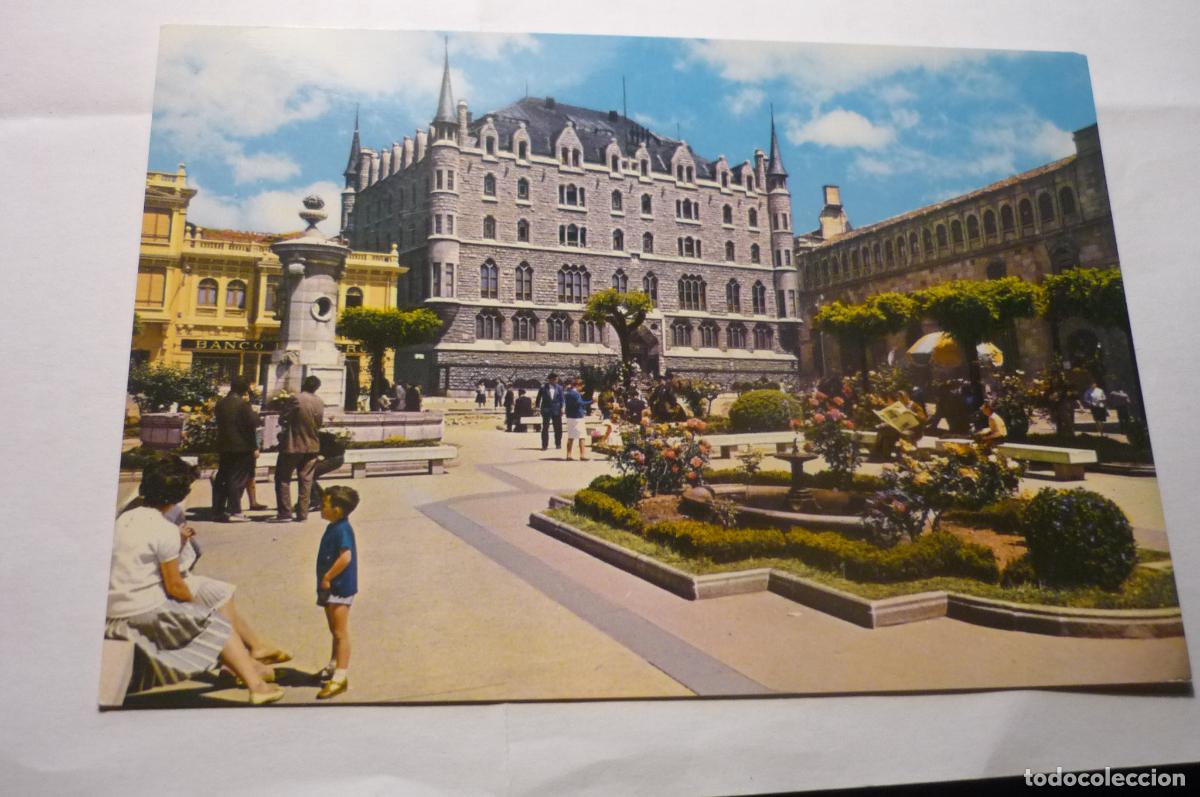 Postales: postal leon edificio caja de ahorros monte piedad - Foto 1
