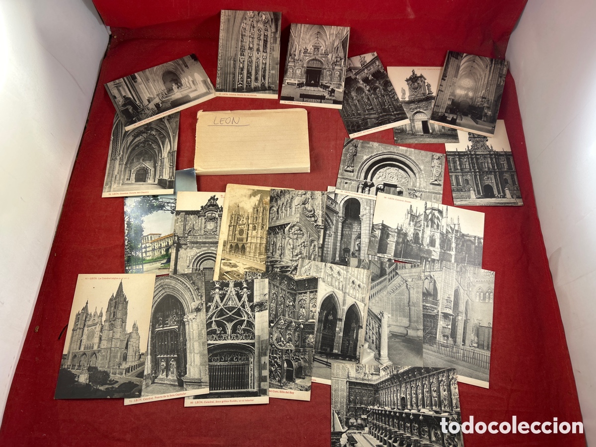 Postales: COLECCI&Oacute;N TARJETAS POSTALES LEON - Foto 1