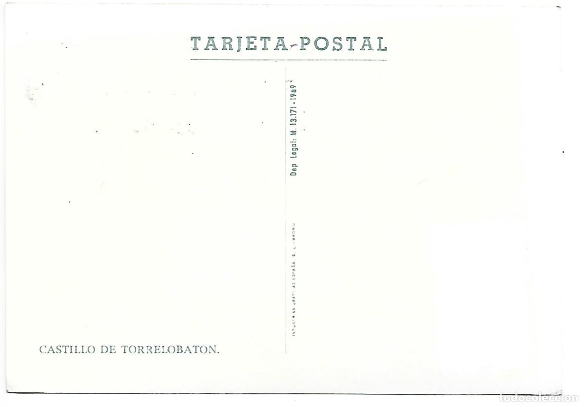 Postales: CASTILLO DE TORRELOBATON.- VALLADOLID - Foto 2