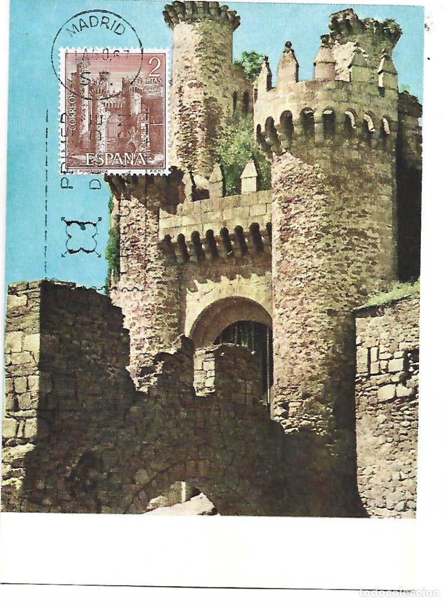 Postales: CASTILLO DE PONFERRADA.- LEON - Foto 1