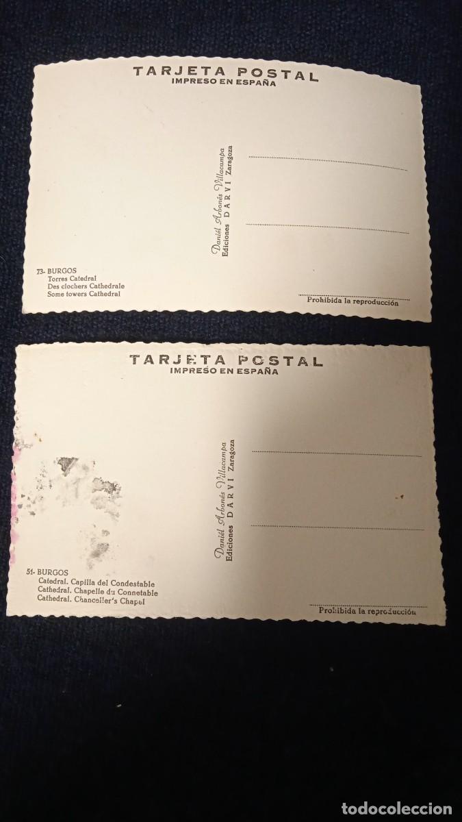 Postales: 2 postales ediciones Darvi Zaragoza. - Foto 2