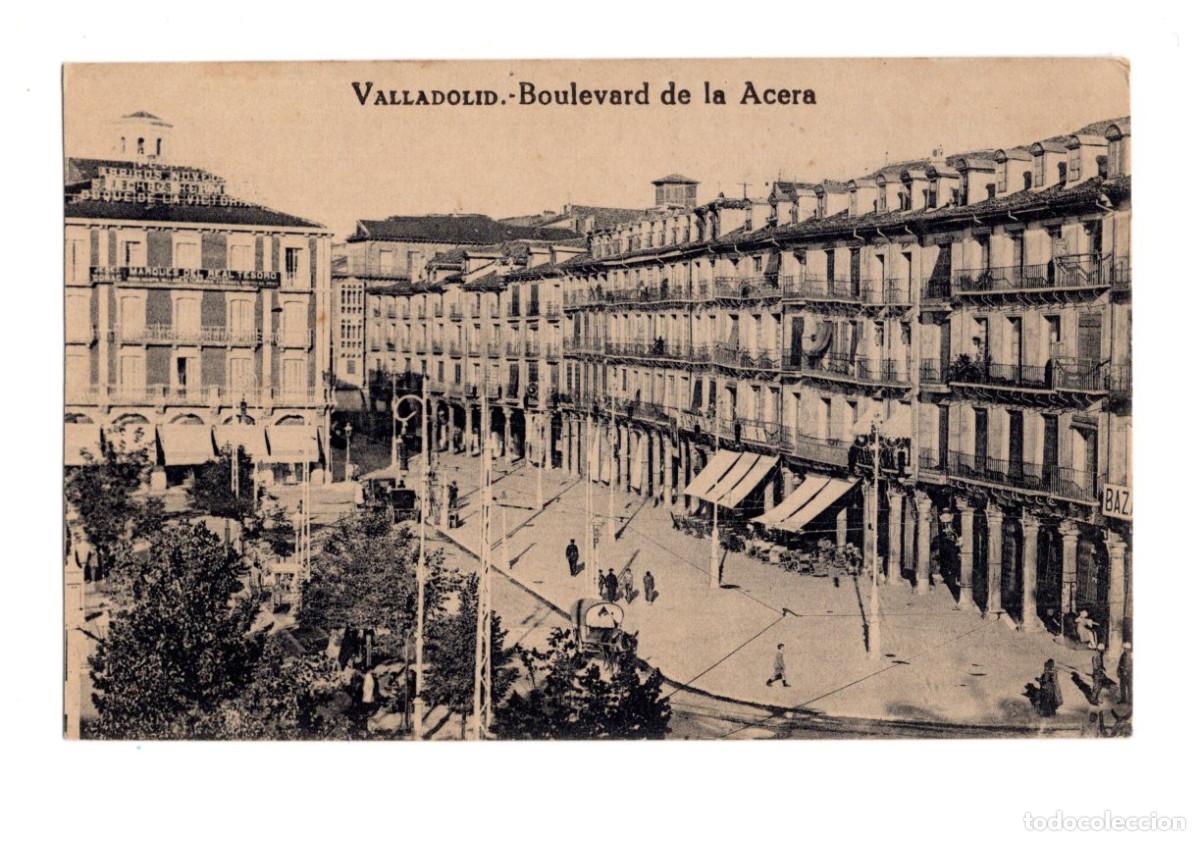 Postales: VALLADOLID.- BOULEVARD DE LA ACERA. - Foto 1