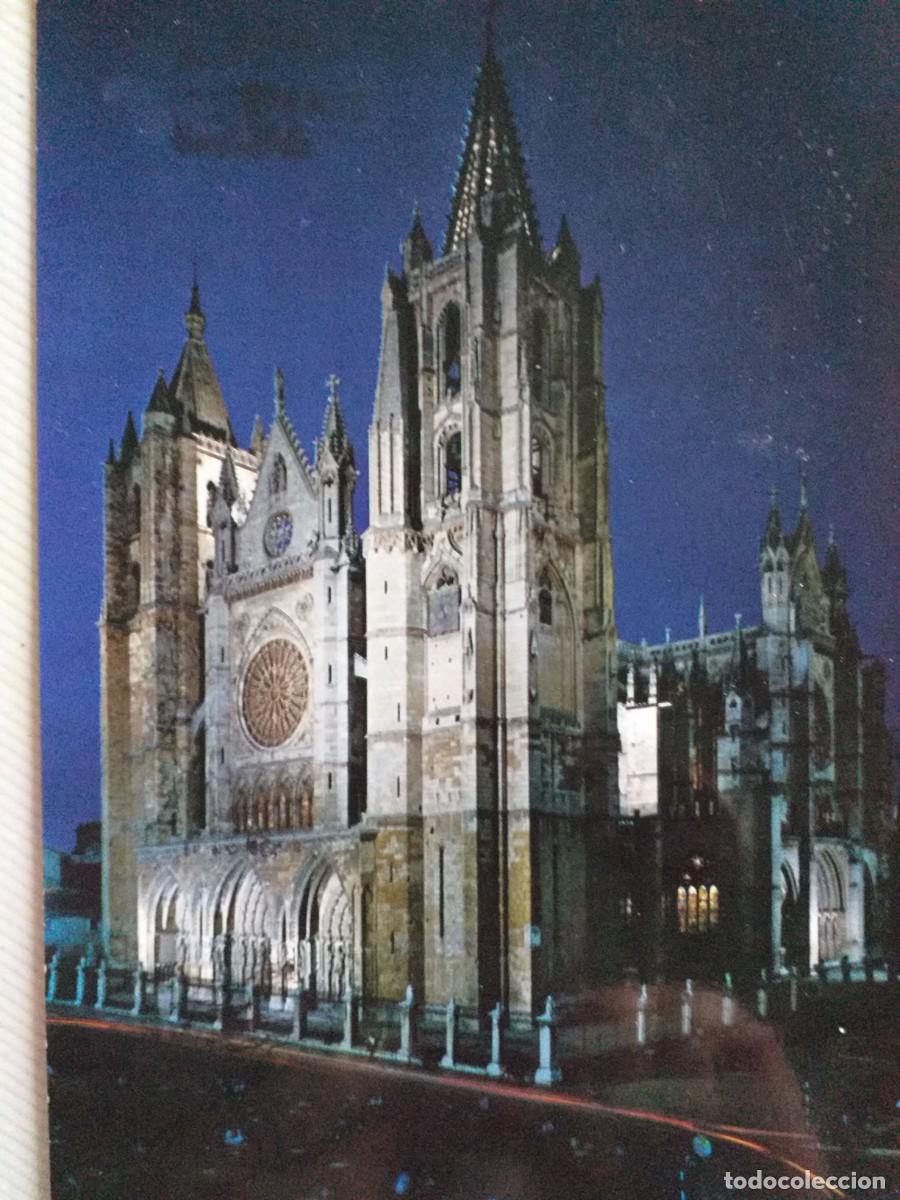 Postales: 3 postales: 2 de Le&oacute;n y 1 deAstorga - Foto 1