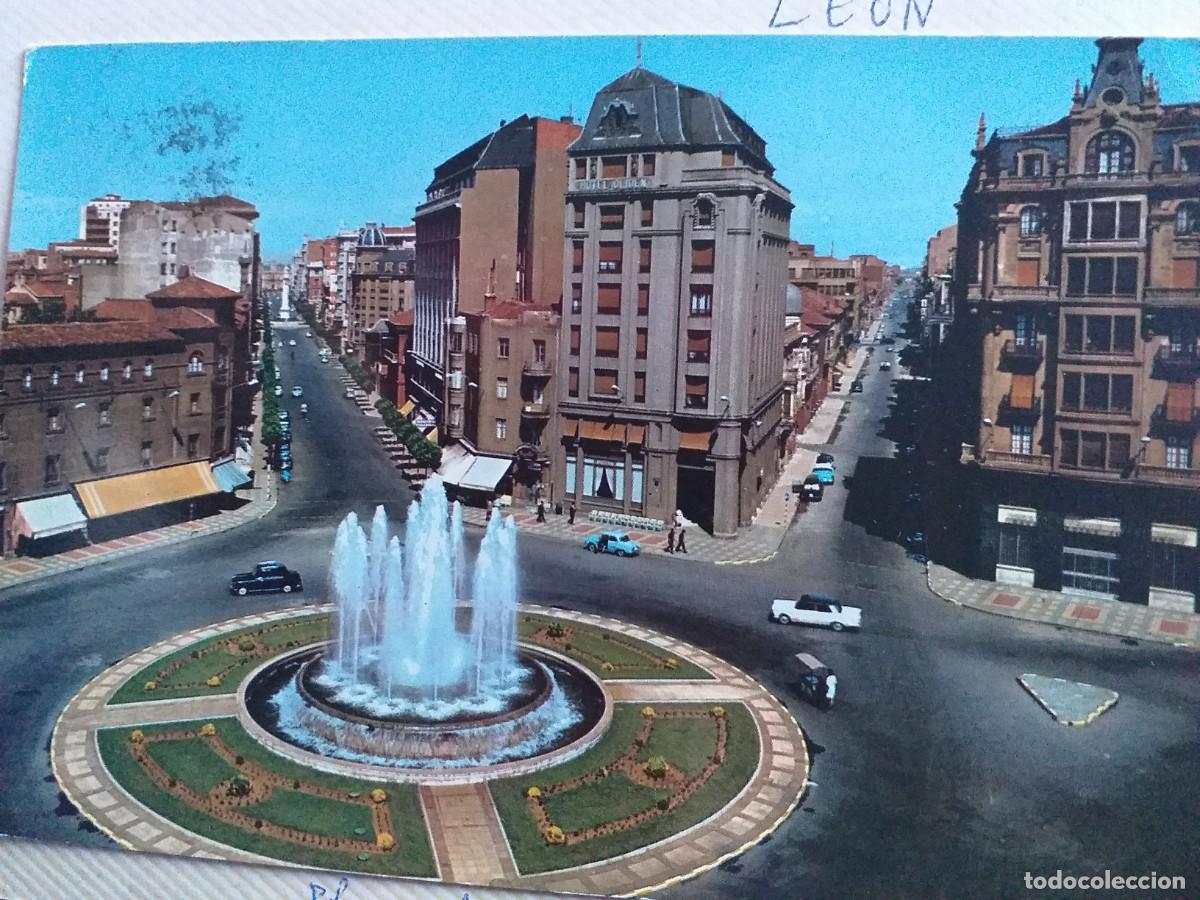 Postales: 3 postales: 2 de Le&oacute;n y 1 deAstorga - Foto 2
