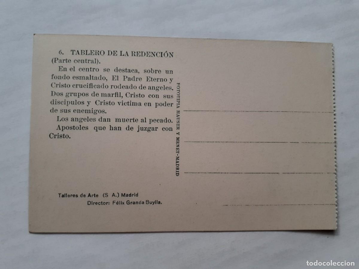 Postales: POSTAL - BURGOS TABLERO DE LA REDENCION PARTE CENTRAL - Foto 2