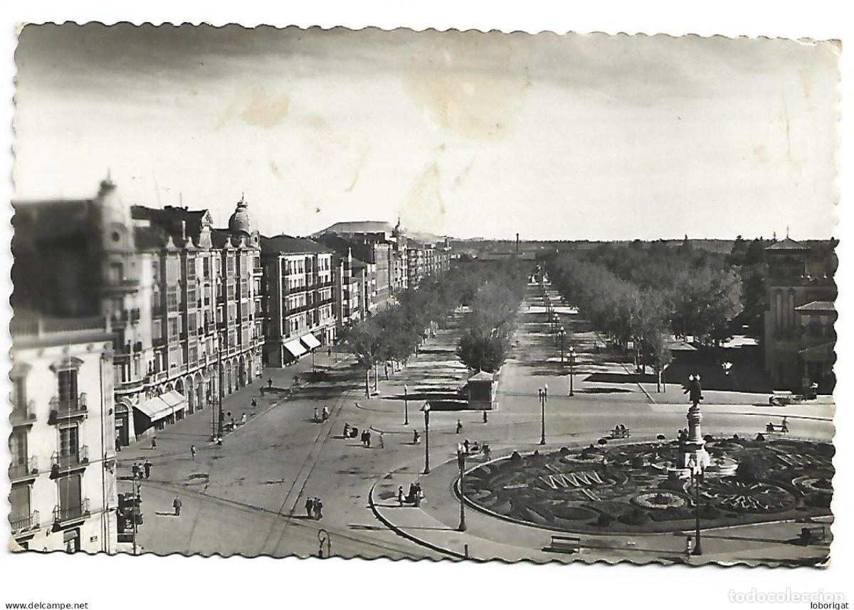 Postales: PANORAMICA DE LA AVENIDA DEL GENERALISIMO.- VALLADOLID - Foto 1