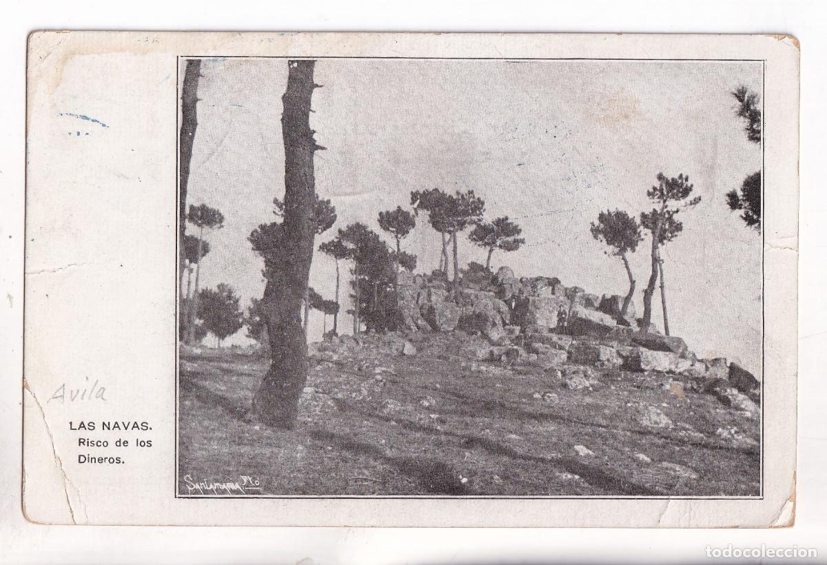 Postales: POSTAL. LAS NAVAS. RISCO DE LOS DINEROS. &Aacute;VILA. 1910 - Foto 1
